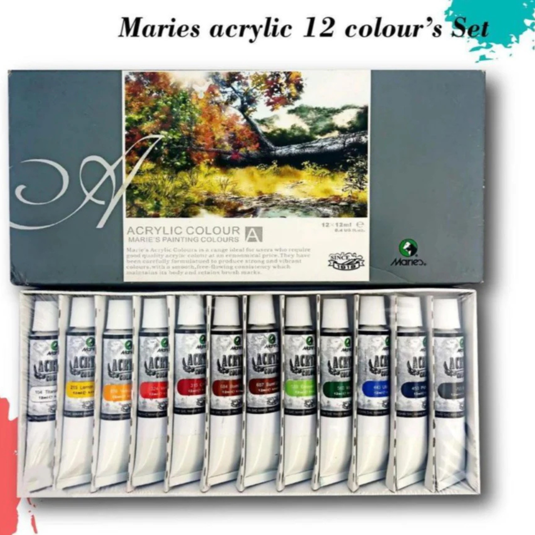 Maries Acrylic Paints Color